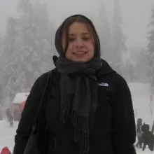 Portrait Austauschschülerin Eleni