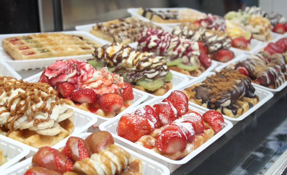 Belgisches Buffet leckeres Essen